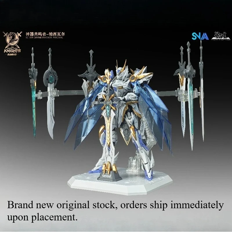 

SNAA Original Knights of The Round Table Series Percival Figure Assembly Model Toys Collectible Model Ornaments Gifts