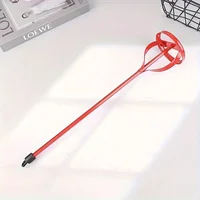 1Pc Hexagonal Shaft Gypsum Paint Mixer Accessories, Electric Drill Stirring Paddle, Multi-Functional Filler Cement Mortar Stirr 6