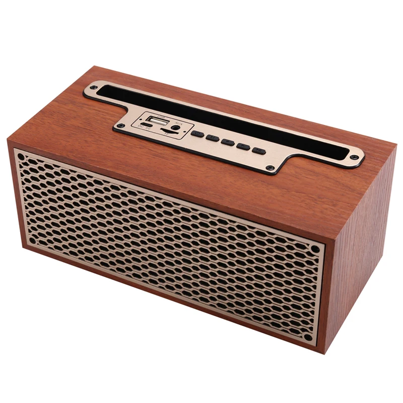 Retro Bluetooth Speaker Wireless Home Subwoofer Remote Sound System Portable Bluetooth Home Theater Speaker-A51M