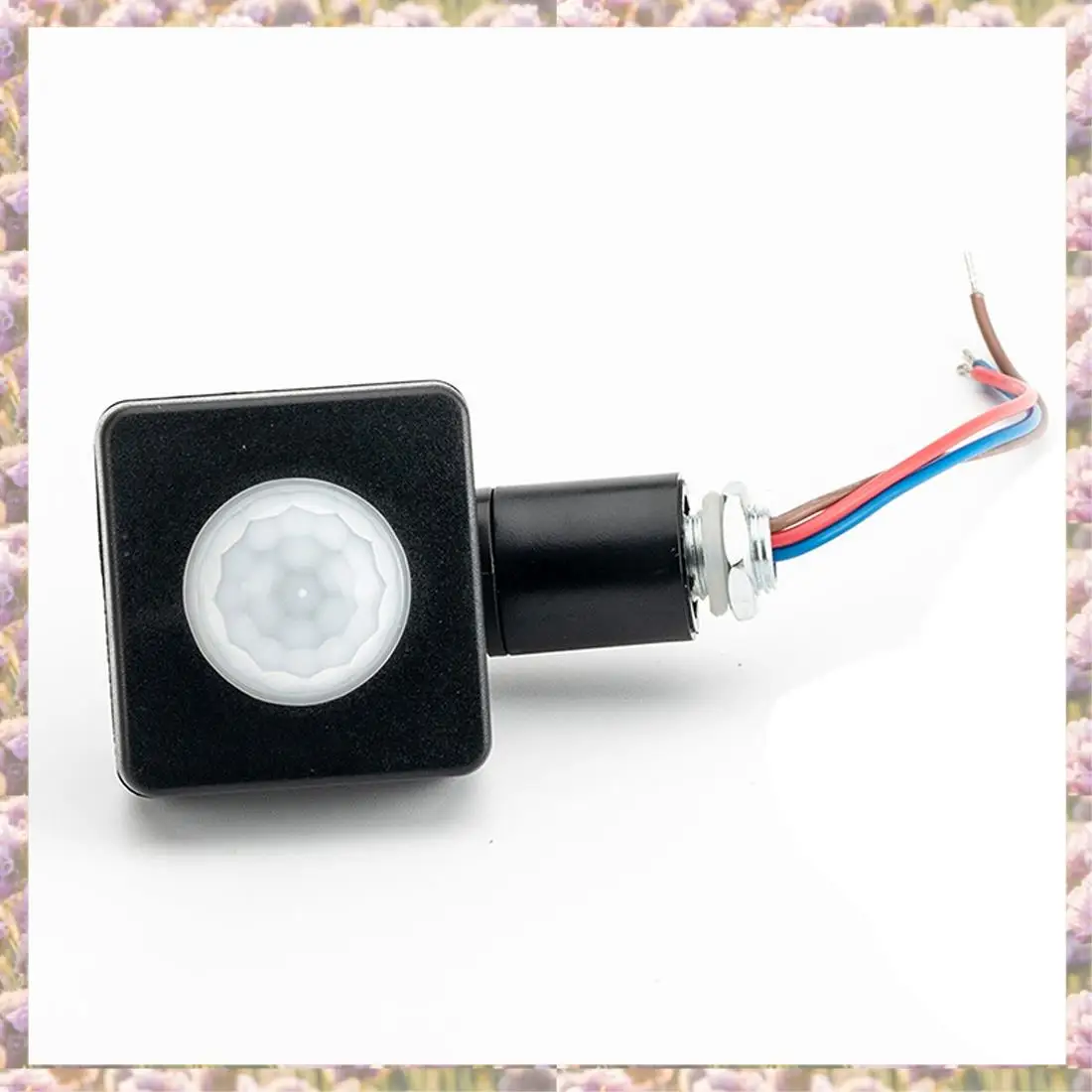 

L72A-AC85-265V IP65 Motion Sensor Adjustable PIR Switch Ultrathin LED Light PIR Outdoor Motion Sensor Detector