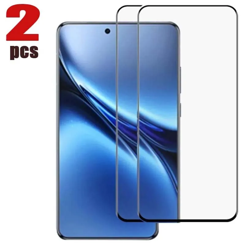 2PC 3D Curved Tempered Glass for VIVO X200 PRO Mini Screen Protector Full Glue Side Glue 9H Anti Break Full Coverage Hard Film