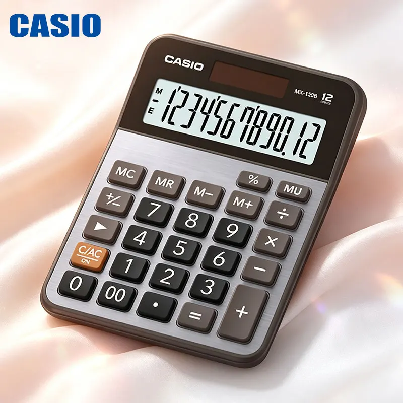 Casio MX-120B/MX-12B/AX-12B/AX-120B/DX-120B High performance business calculator Working at home learning stable non-slip base
