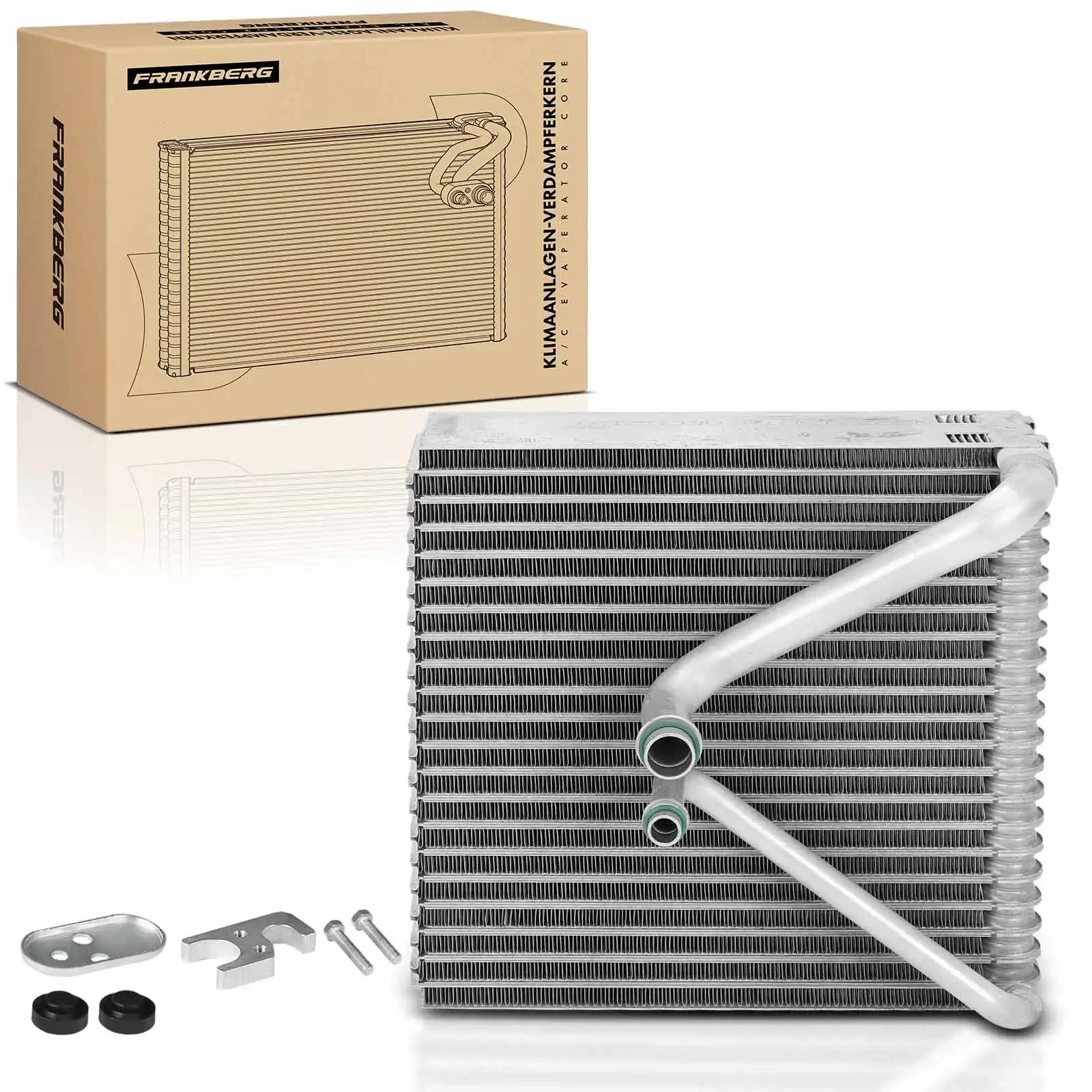 Frankberg 1x Verdampfer Klimaanlage für VW Polo Audi A1 Skoda Fabia Seat Ibiza Toledo TSP0525157 7600V011 6Q0820103A 112242