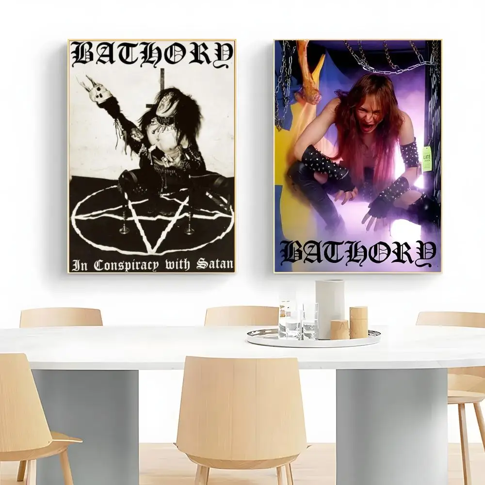 B-BathoryS Q-QuorthonS Music Band Singer Poster Wall Art Print Poster Decorative Mural Home Decor Gift Unframed