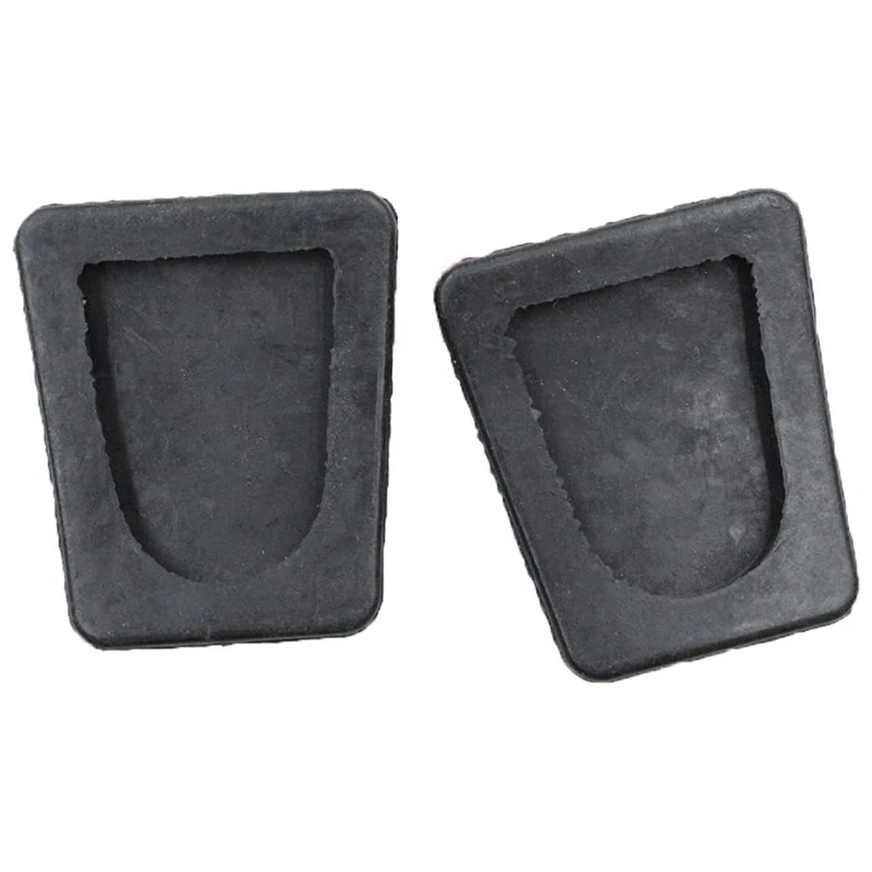 2PCS Black Rubber Brake Clutch Pedal Pad for Hyundai Elantra Sonata Tucson 32825-36000