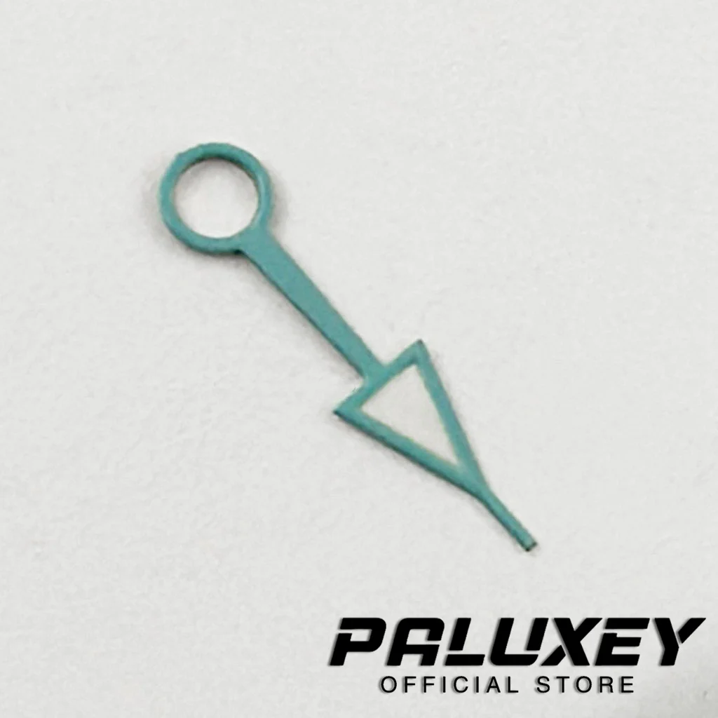 GMT NH34 verde luminoso rosso blu verde viola nero arancione GMT Hands 12.5MM Fit NH34A movimento parti di ricambio