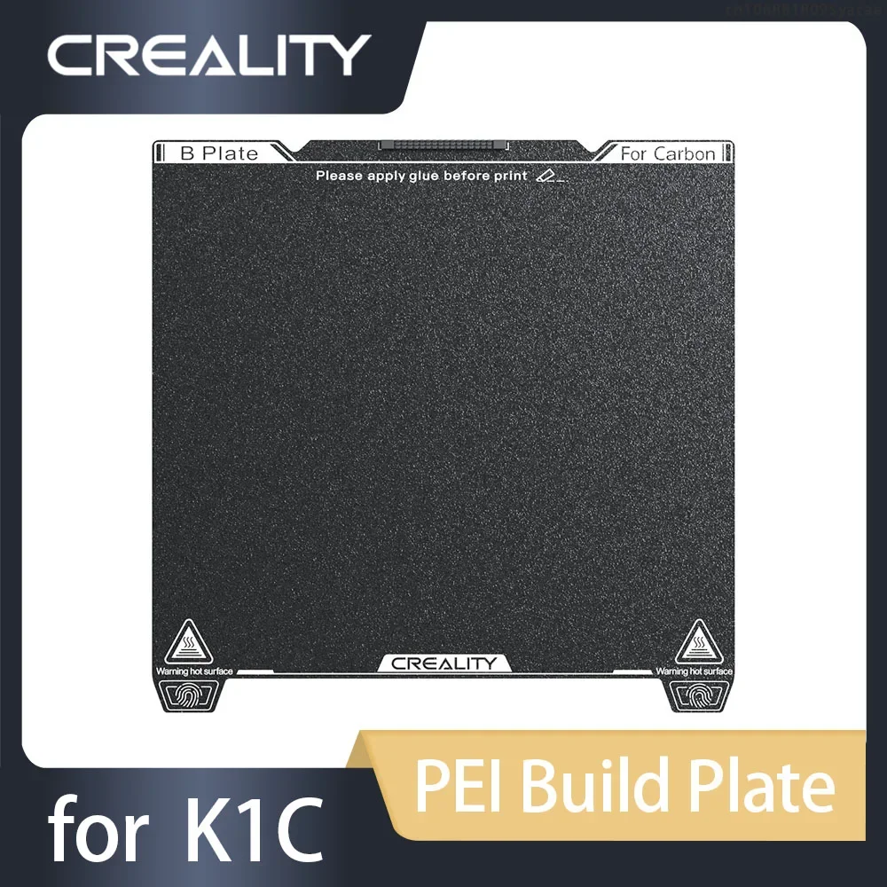 

Creality K1C PEI рабочая пластина без мягкой магнитной наклейки 235x235 мм K1C печатная пластина форма доска матовые аксессуары для 3D-принтеров