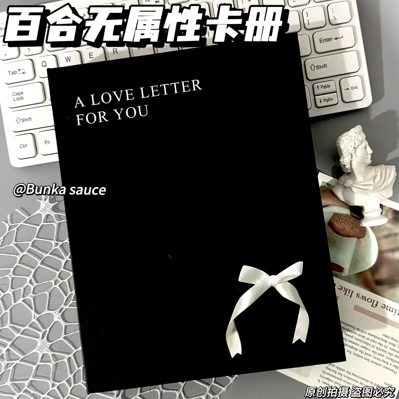 IFFVGX Black A5 Binder Photocard Holder Kpop Idol Photo Album Simple Photocards Collect Book Album for Photographs 포토카드 포장용품