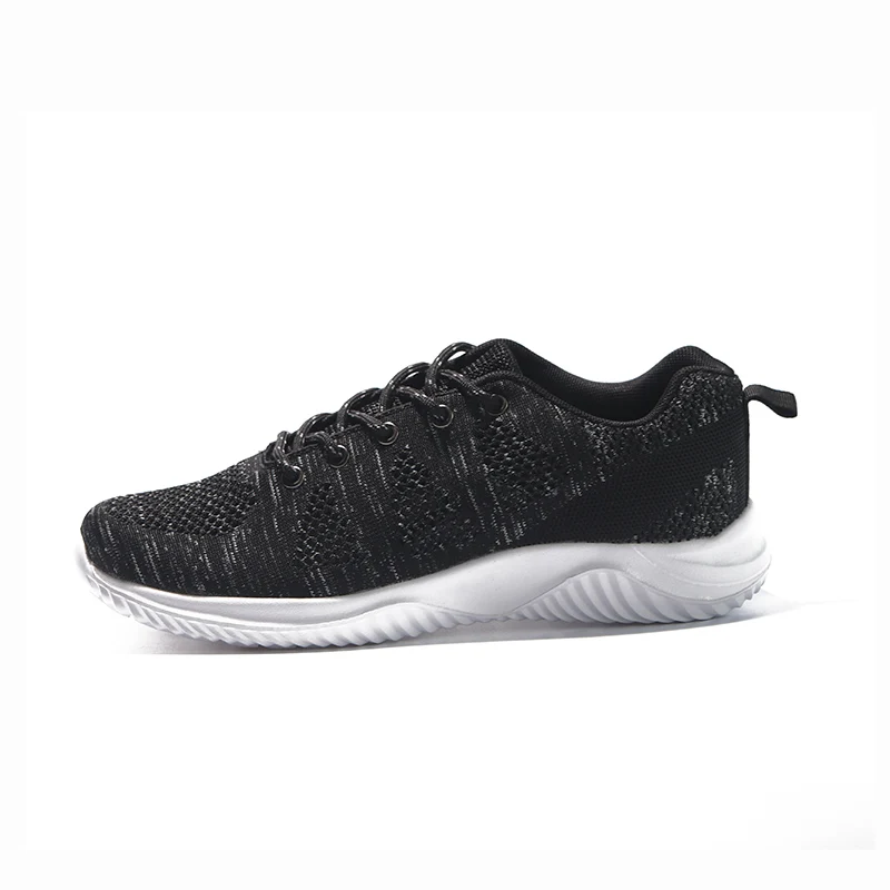 Summer Men's Shoes New Plus Size Flying Weaving Lightweight Breathable Casual Sports Shoes Soft Sole Outdoor Running Shoes