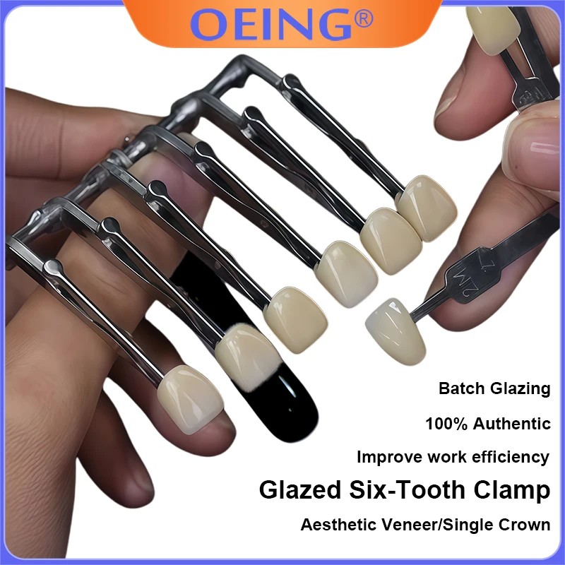 

1 шт. Стоматологические протезные материалы: глазурованные фарфоровые застежки для обработки, эстетические фарфоровые застежки для одиночных коронок и виниров, лабораторные инструменты