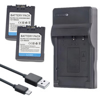 Battery or Charger For Panasonic CGA-S006 DMW-BMA7 Lumix DMC-FZ18 FZ28 FZ30 FZ35 FZ50 FZ7 FZ8