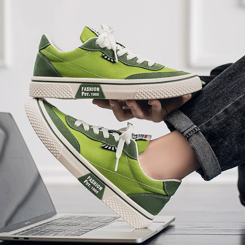 

LiveDay повседневная обувь на плоской подошве с низким берцем, дышащая сезонная тонкая модная легкая парусиновая обувь на шнуровке для студентов