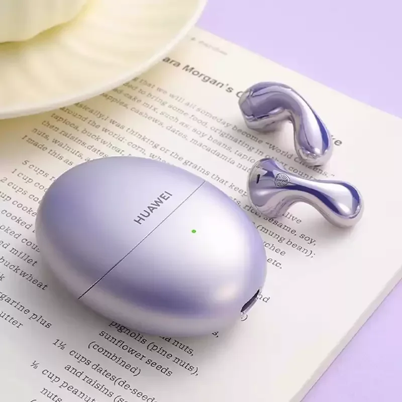 Original HUAWEI Freebuds 6 Earphone TWS Wireless Bluetooth 5.2 Open-fit ANC Noise Reduction Earbuds Long Battery Life Waterproof