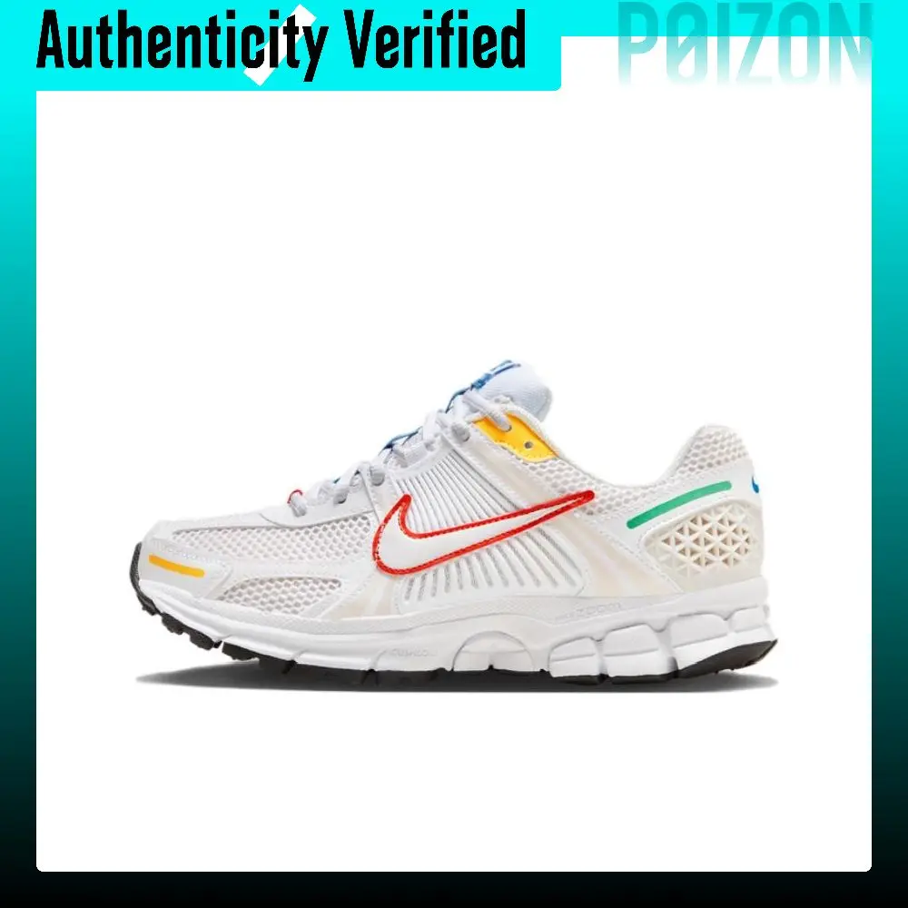 Nike Zoom Vomero 5 Breathable Support Low top Rubber Casual Training City Commuting Running Shoes Women's White FN3446-111