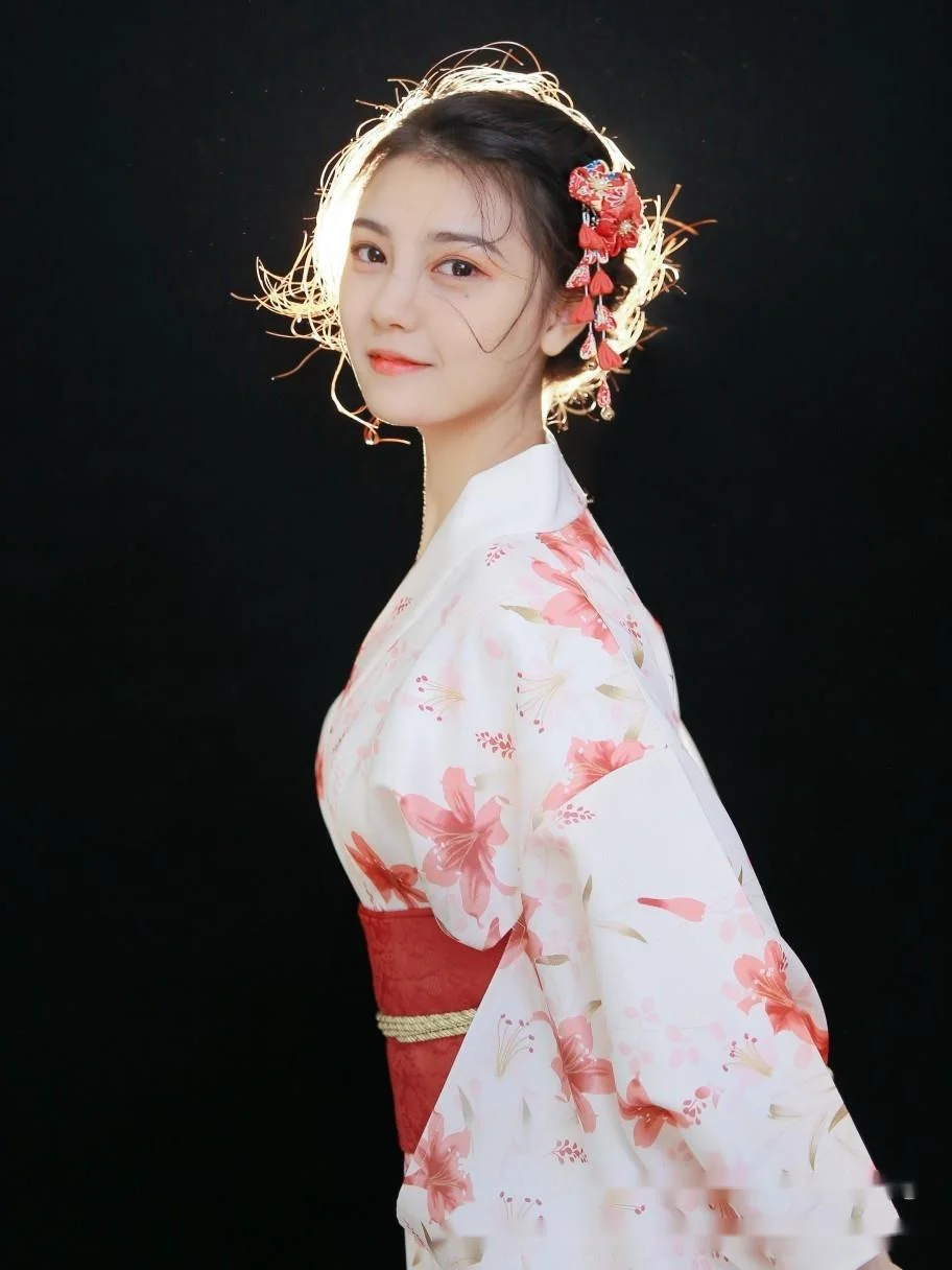

New Japanese-style divine maiden kimono art clothing, one-piece divine maiden robe set