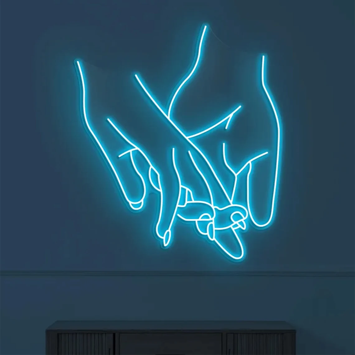 

Holding Hands Neon Sign, Holding Hands Neon,Romantic Couple Hand Sign, Couple Hand Wall Art, Home Wall Decor