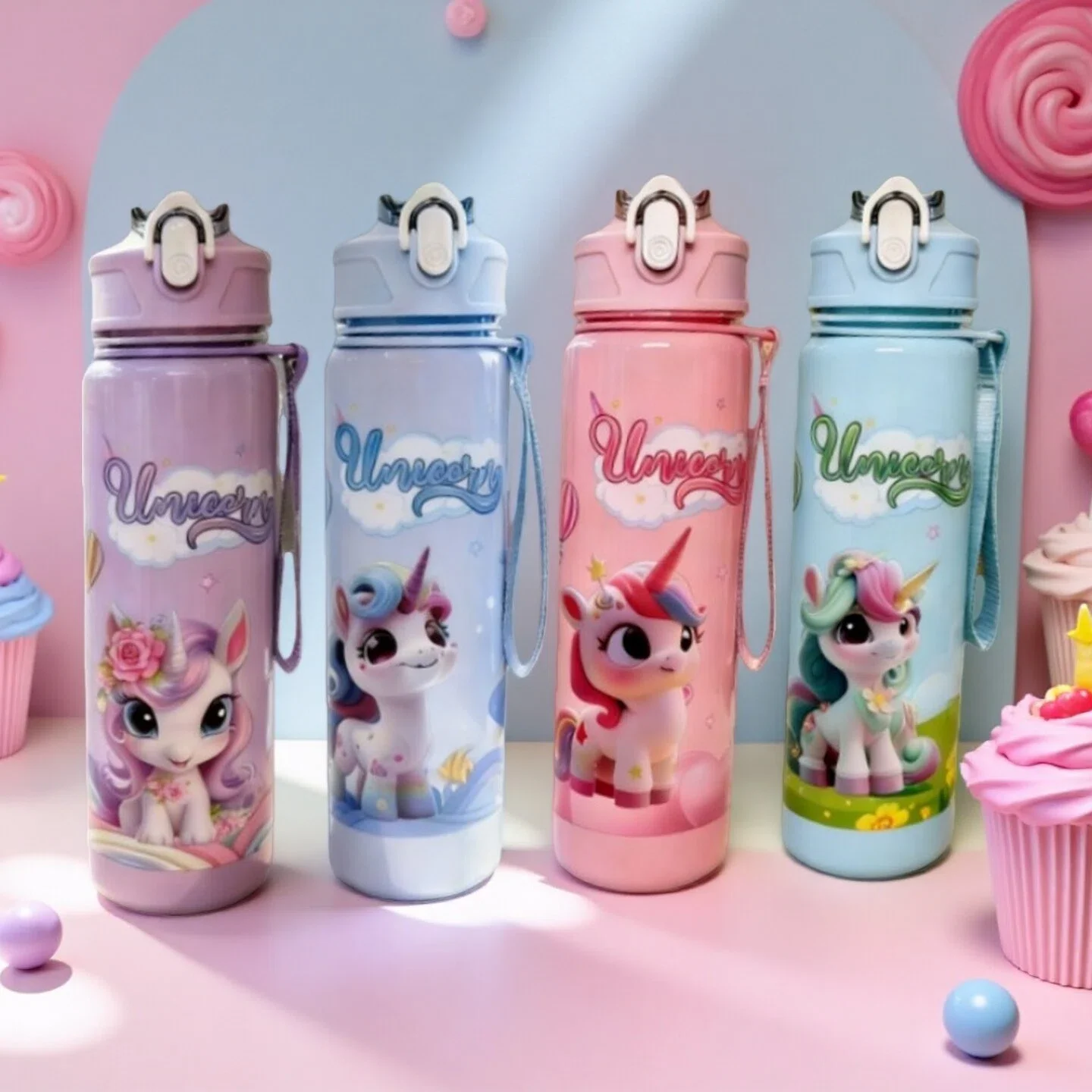 

Прочная космическая кружка с единорогом, устойчивая к падению, высокотемпературная портативная уличная студенческая кружка - не содержит BPA, термостойкая, 750 мл