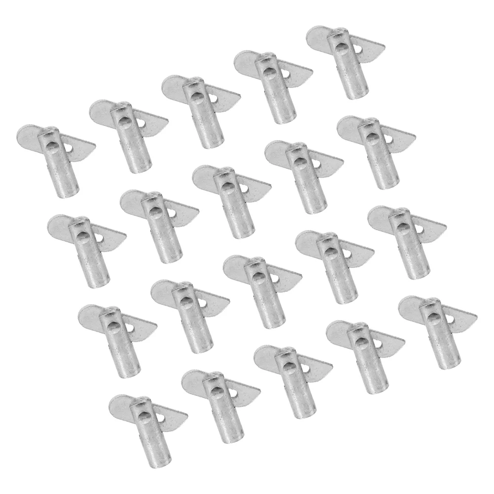 

25 Pcs Shelf Scaffolding Lock Pin Retainer Steel Q235 Bracket Welding Fixing Peg Pins for