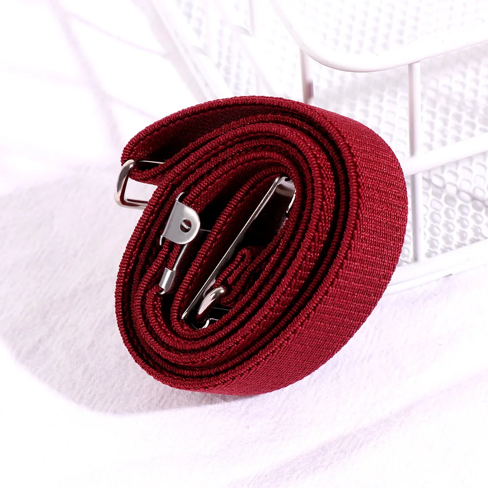 أحزمة قماش مرنة للجنسين أحزمة مطاطية قابلة للتعديل حزام الخصر #3