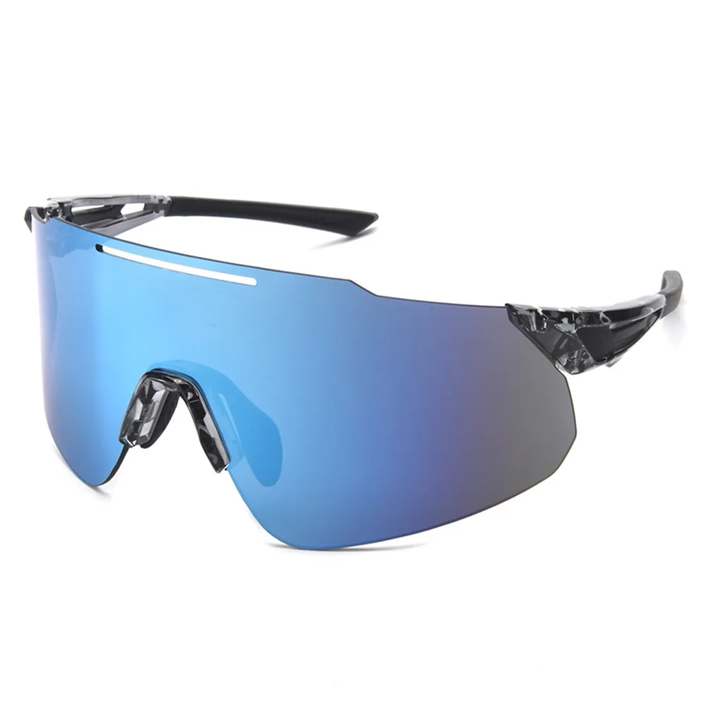 Trend frameless men's and women's outdoor UV400 cycling sports goggles mountaineering sunglasses