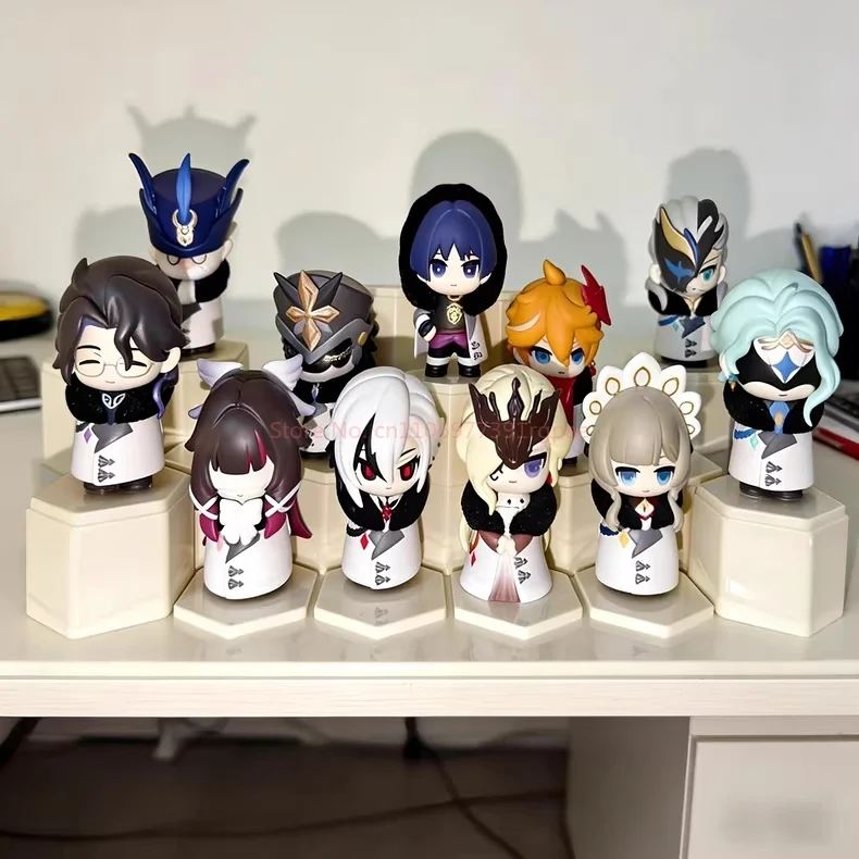 Originalprodukt Genshin Impact Fools Executive Series Q Blind Box Mini Doll Collection Desktop Ornament Weihnachten Geburtstagsgeschenke – Detail 1