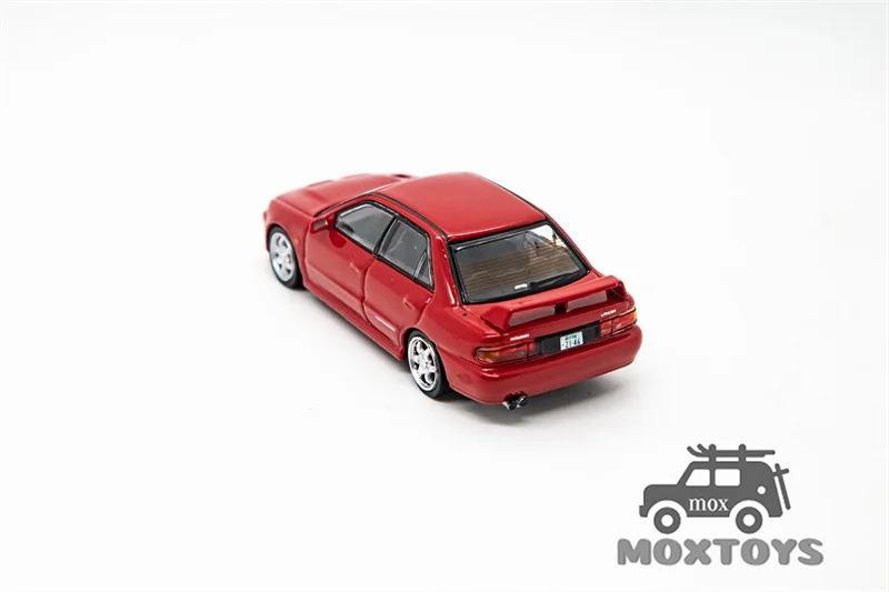 Tarmac Works 1:64 Lancer GSR Evolution Red Diecast Model Car