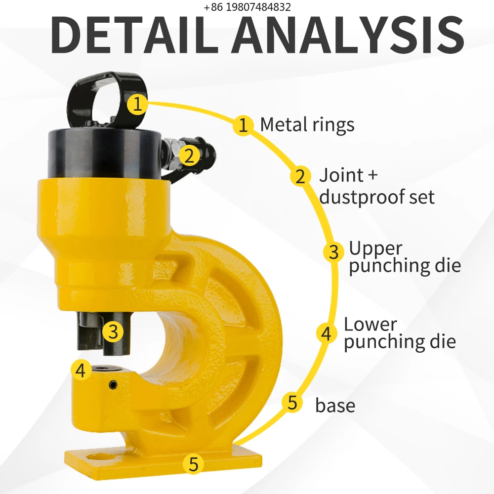 Power Tools Jb - Puncher Hydraulic Punching Tools Ch-60/JB-60 Hydraulic