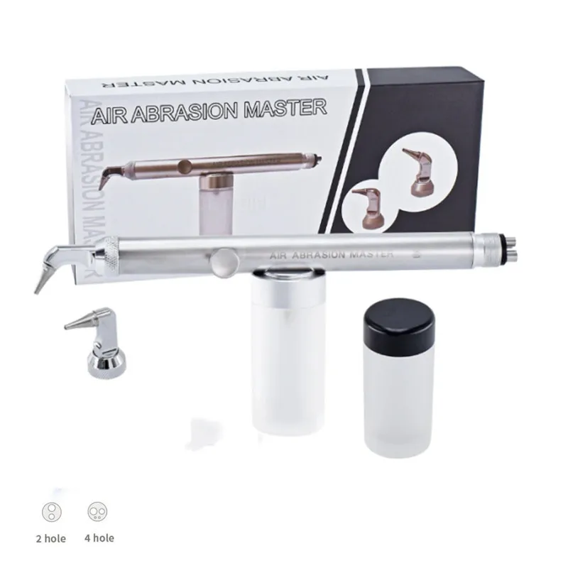 2in1 Dental Aluminum Oxide Micro Blaster Alumina Air Abrasion Polisher Microetcher Sandblasting With Water Spray Dentistry Tools
