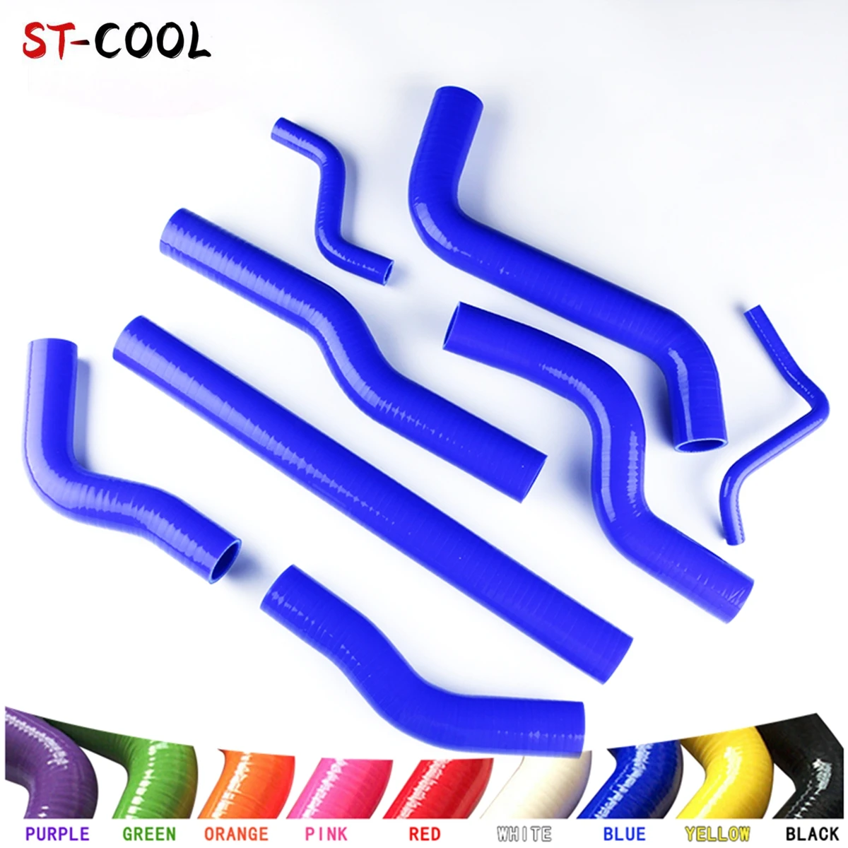 Mangueras de Refrigerante para Radiador para Honda Acura NSX 3.0 3.2 1991-1998, Kit de Tubos de Silicona 1992 1993 1994 1995 1996 1997, 8 Piezas, 11 Colores