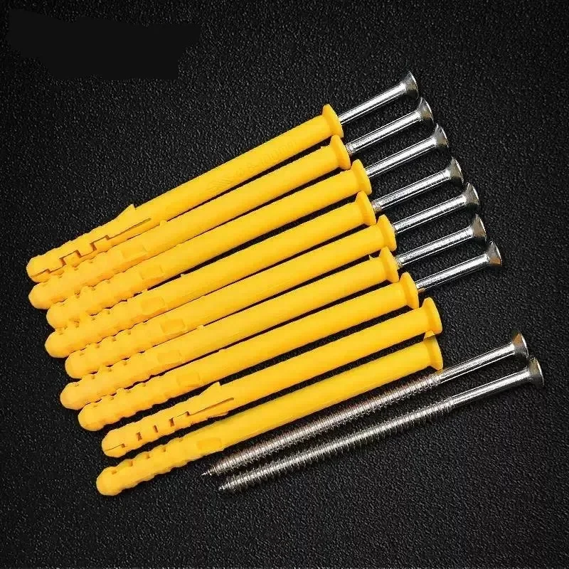 220 قطعة من مسامير التنصت الذاتية المعبأة والتوسع المكونات المطاطية مزيج دريوال مضلع المكونات المراسي مجموعة متنوعة