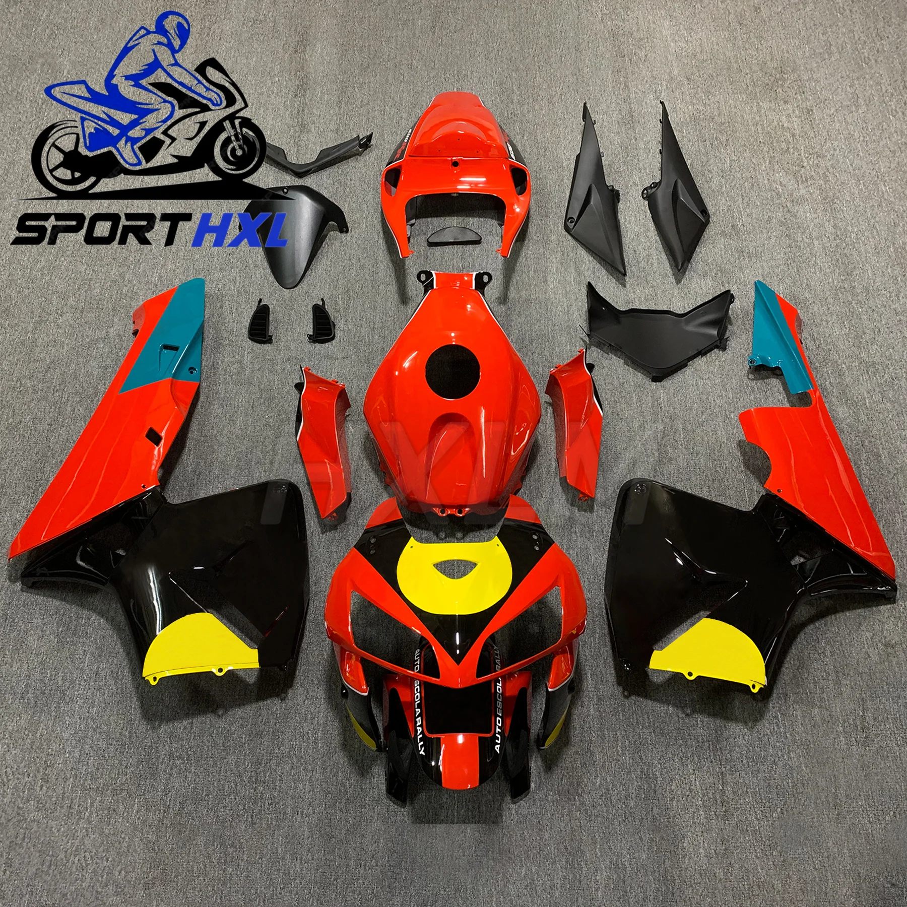 

Подходит для HONDA CBR600RR F5 2005-2006, обтекатель кузова, полный комплект обтекателя, комплект обтекателя, комплект обтекателя кузова, комплект из АБС-пластика высокого качества