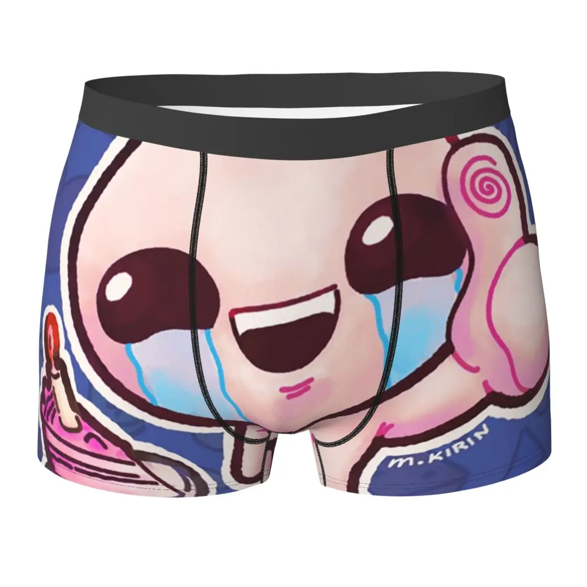 Boxer Underpants Shorts Isaac Pixel Panties Male Comfortable Underwear for Homme Man Boyfriend Gift