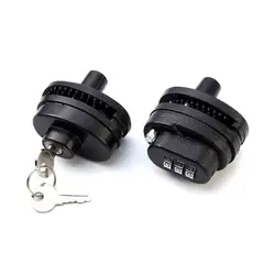 Anti-theft Security Lock Universal Mountain Bike Lock Black Password Key Lock