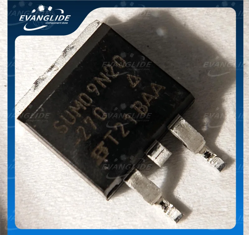 5PCS/LOT SUM09N20-270-E3 100% Original & New Components  MOSFETs RECOMMENDED ALT SUM6 TO-263