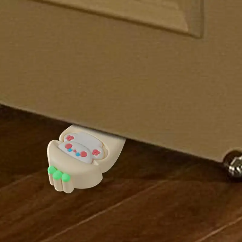 Door Stoppers For Bottom Of Door Cartoon Bunny Decorative Door Wedge Vivid Image Cute Door Stopper For Living Room Hotel Shop