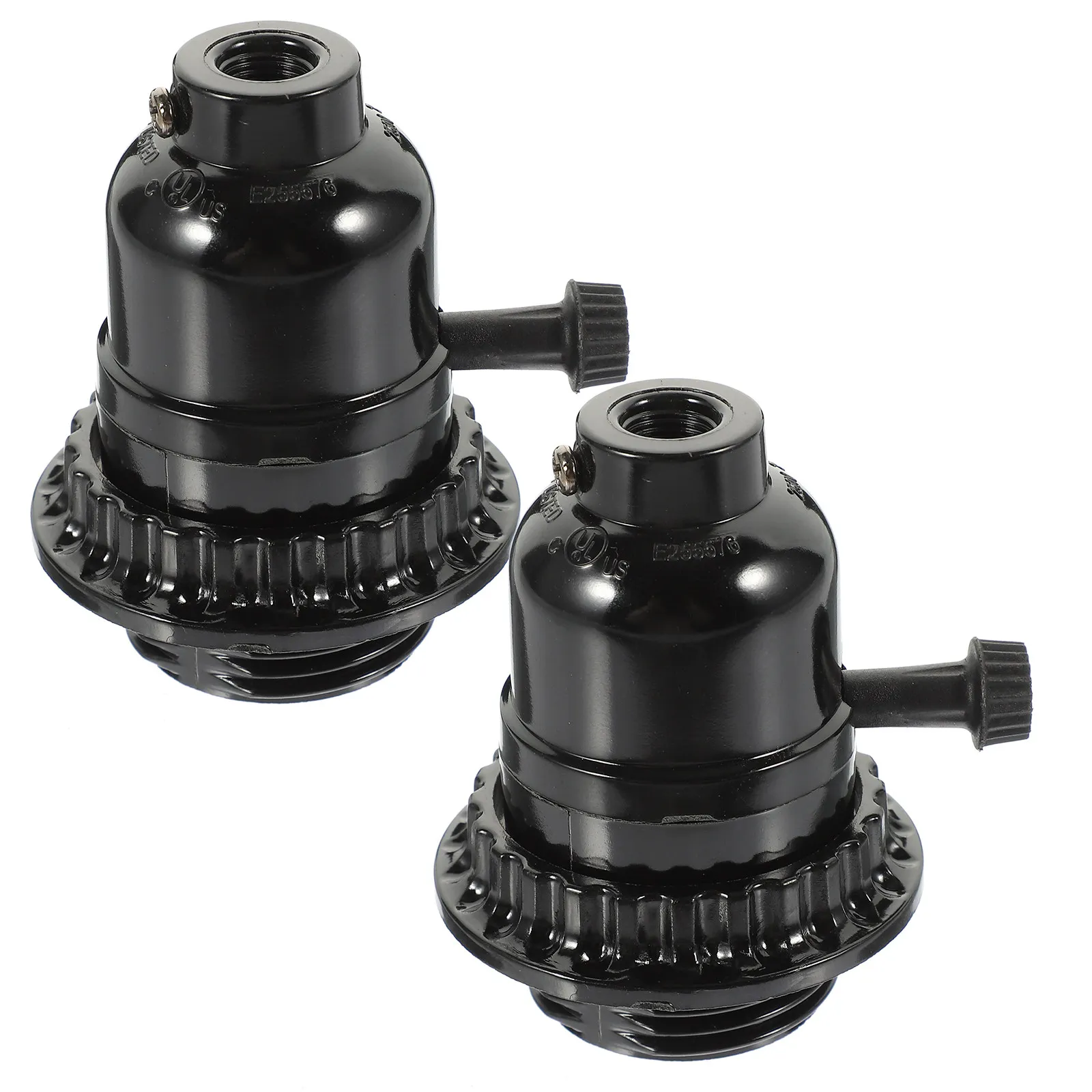 2Pcs Retro Lamp Soc…