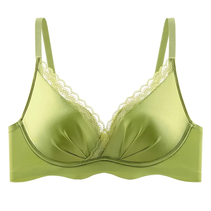 MOYISU Nahtlos Spitzen-BH DE Gr. 70-85 - حمالة صدر مضادة للتغليف دريتلوس فور كلين بريست، حمالة صدر Verstellbarer Herbst Bralette Schlank S-XL #1