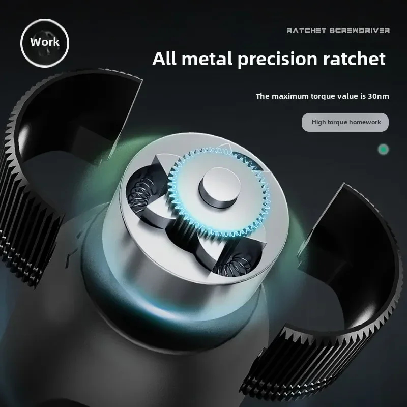 Professional Grade Ratcheting Screwdriver Set with Magnetic Triangular Bits and Ergonomic Handle