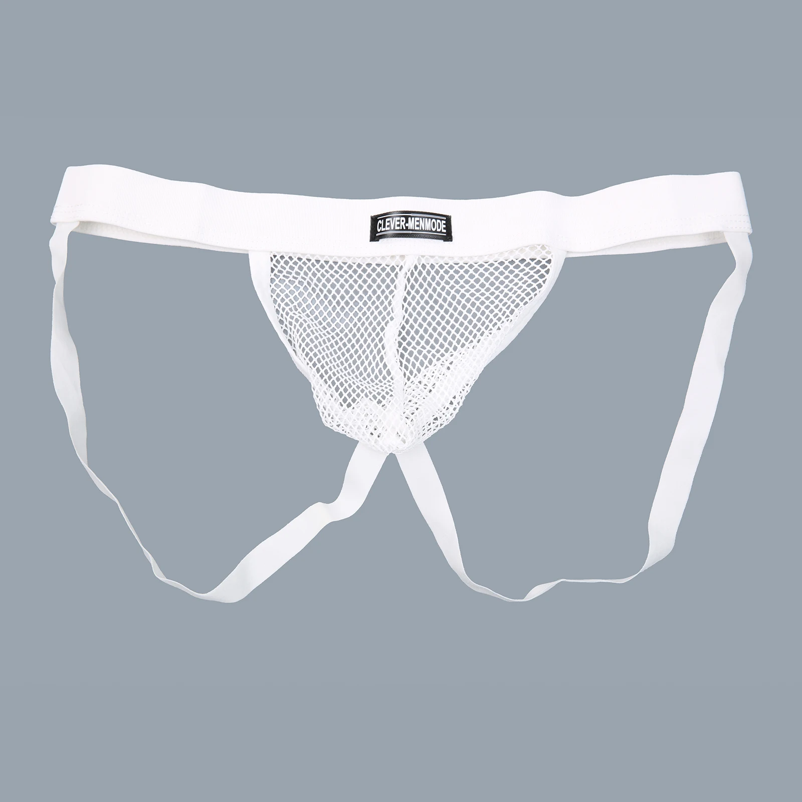 

Men's Fitness Jockstrap Mesh Thongs Exercise Breathable Underpants Bulge Pouch Elastic Jock Strap Backless Underwear Gymwear