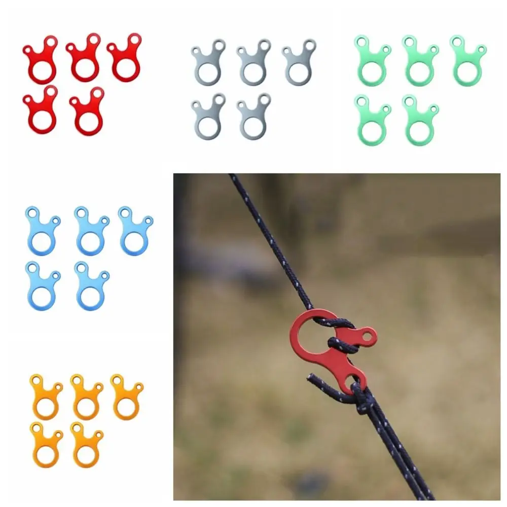 

5pcs 3 Hole Camping Tent Cord Buckle Adjustable Wind Rope Buckle Cord Rope Buckle Snail Shape Fixing Buckle Tent Rope Buckles