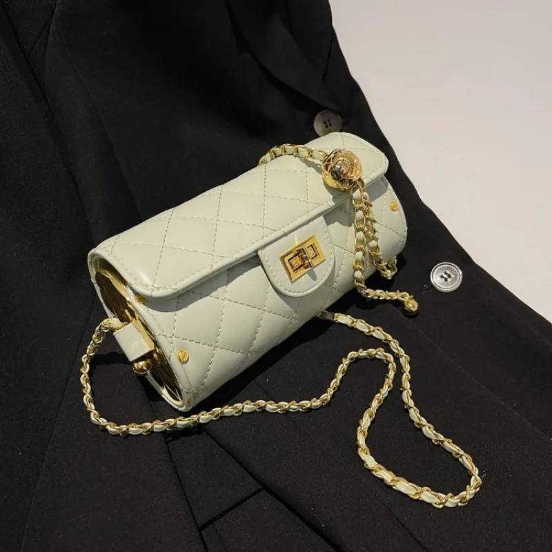 Bolso femenino, bolso de hombro minimalista elegante para mujer, bandolera portátil para uso diario y Errands