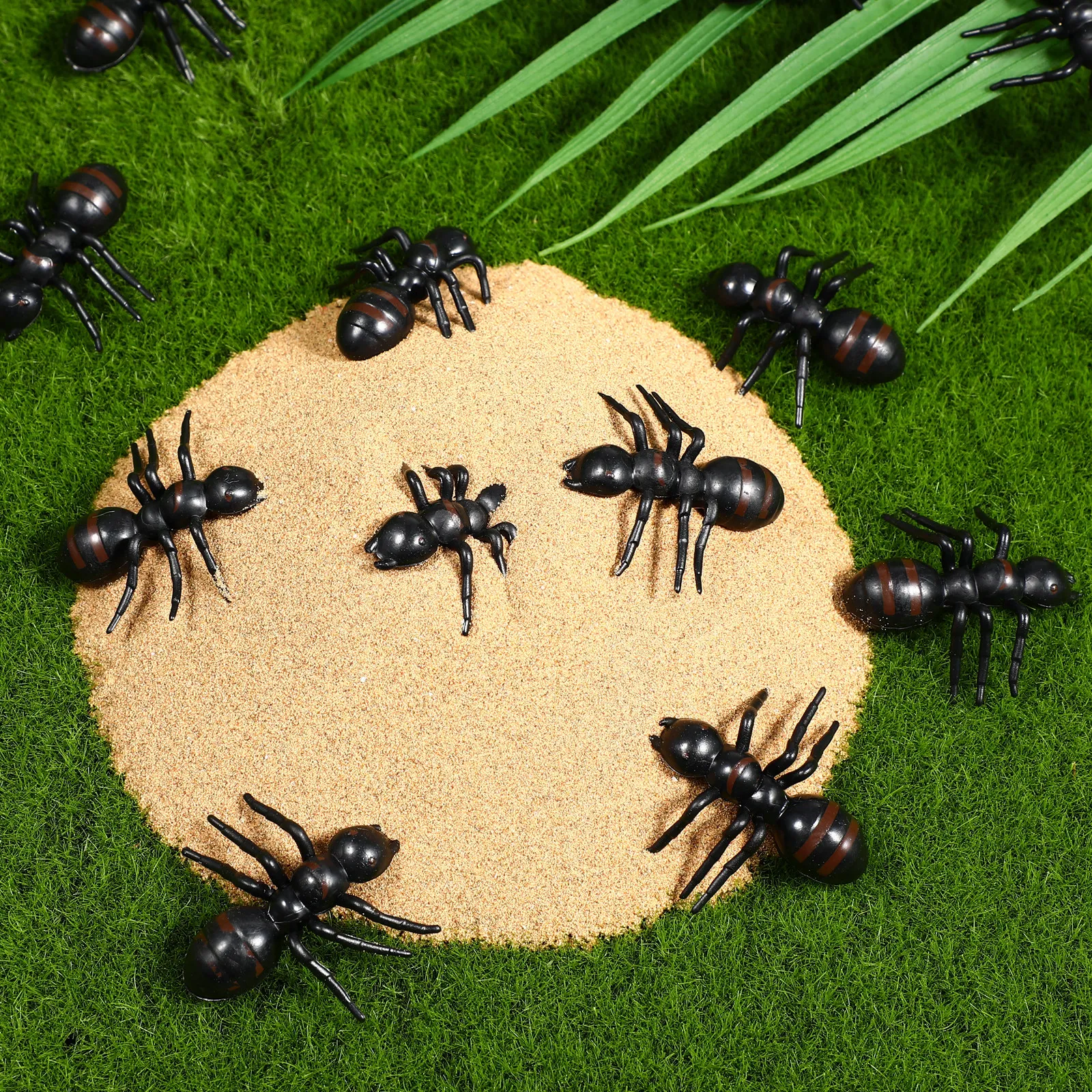 

50Pcs Simulation Fake Set Kids Sorting Matching Manipulative Skills Halloween April Fools Day Gift Accessories Animal