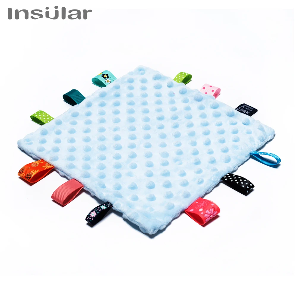 Newborn Baby Soothe Appease Towel Calm Wipes Kids Infant Towel Blanket Cute Soft Square  Plush Toys Comforting Taggies Blanket