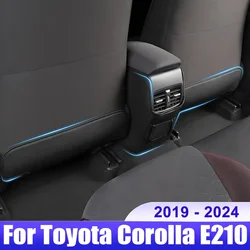 For Toyota Corolla E210 2019 2020 2021 2022 2023 2024 Hybrid Car Seat Back Kick-Proof Mat Anti Dirty Protect Pad Accessories