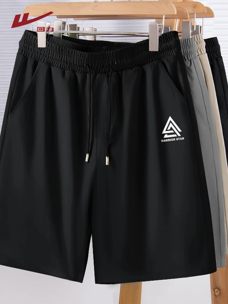 

Мужские спортивные шорты Warrior 2026: Новые, дышащие, быстросохнущие, длиной до колена, повседневные летние шорты для подростков