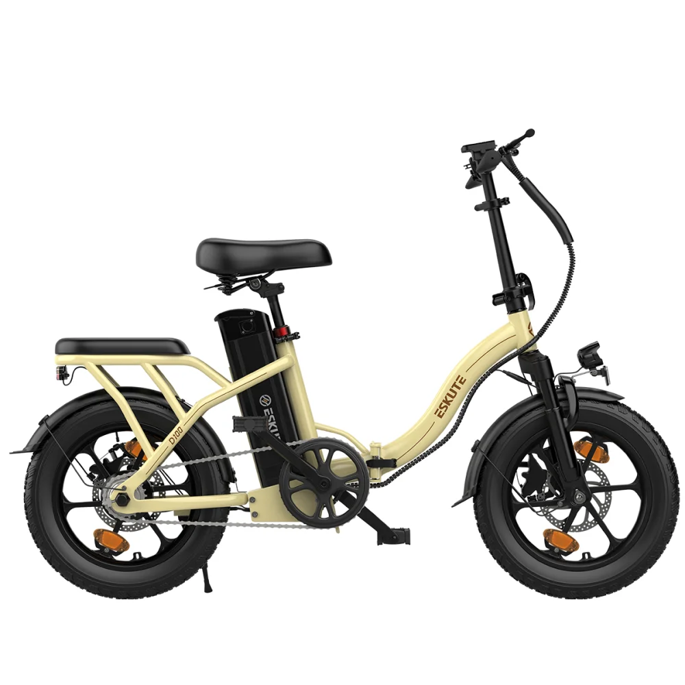 

Lightweight Electric Bicycle for Adults Convenient Foldable Lithium Battery Assisted Folding Bike 250W Single Speed Electronic