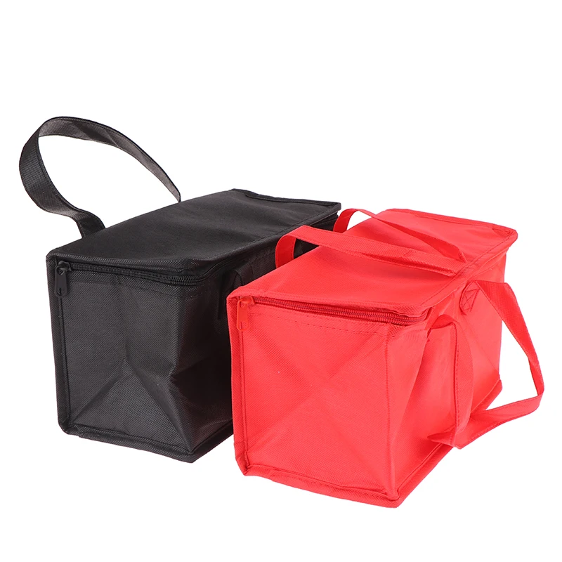 Portable Folding Insulation Picnic Ice Pack Food Thermal Bag Lunch Cooler Bag Drink Carrier Insulated Bags Beer Delivery Bag