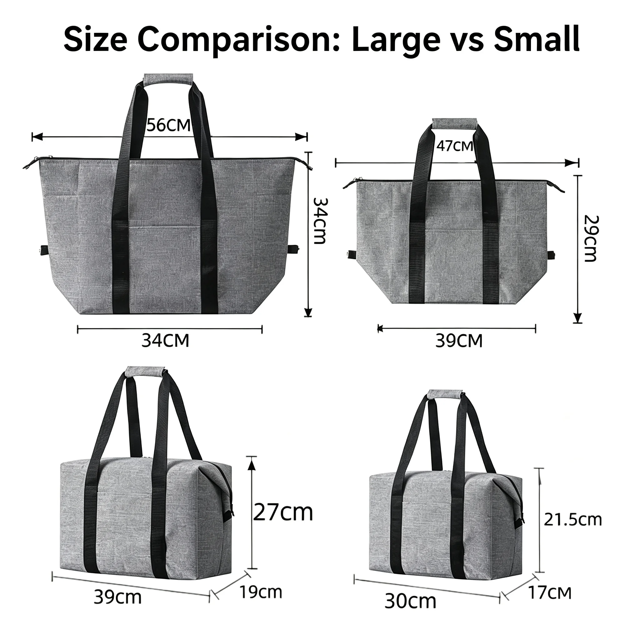Aluminum foil insulated bag folding handbag large capacity fresh-keeping ice pack outdoor waterproof picnic bag