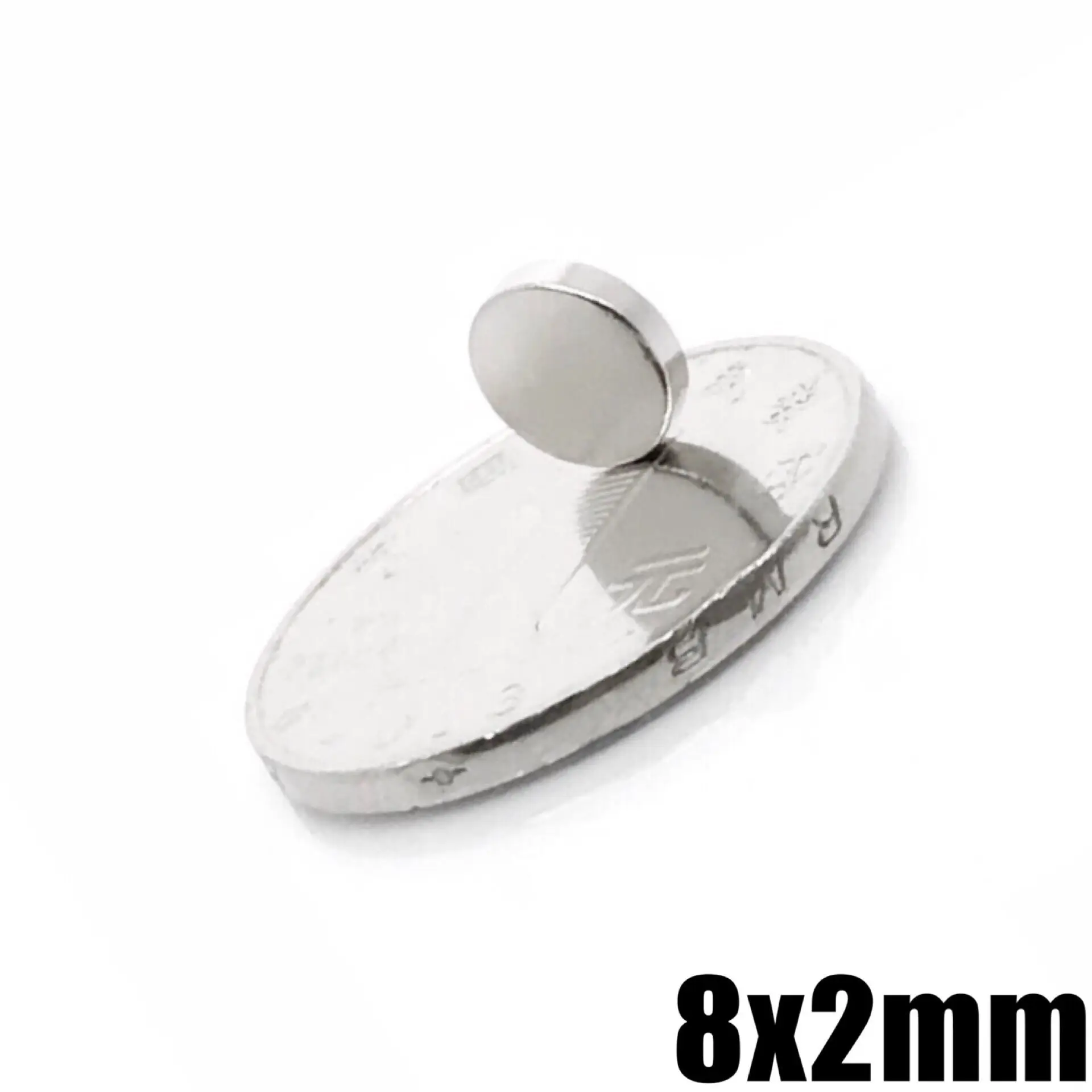 20-2000 Buah 8X2 Mm N35 Magnet Neodymium Super Kuat 8Mm X 2 Mm Magnet Bulat Permanen 8X2 Mm Magnet Cakram Magnetik Kuat 8*2Mm