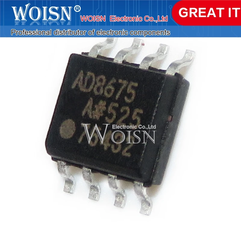 

5PCS AD8675ARZ AD8675AR AD8675 SOP-8